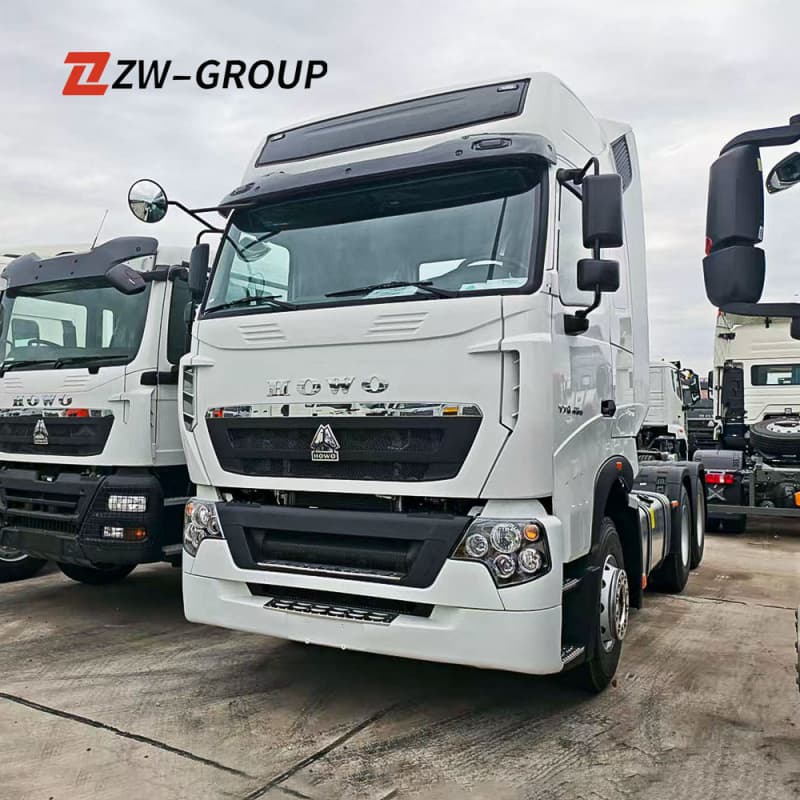HOWO Tractor Truck 430HP 6x4 White For Sale,New/Used