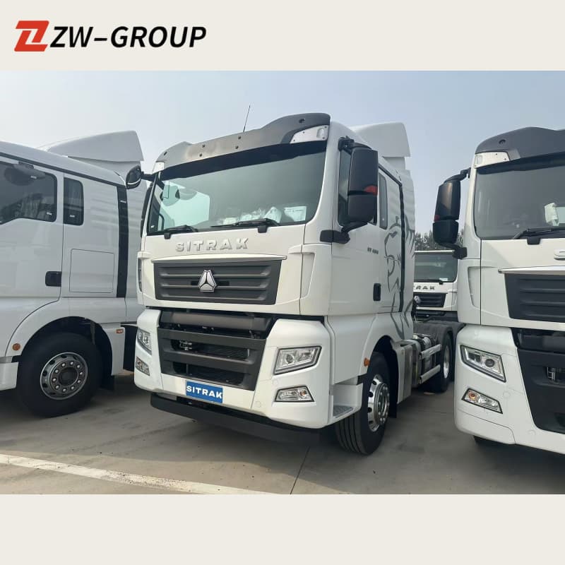 Sitrak Tractor Truck G7 480HP 4x2 White For Sale , New/Used