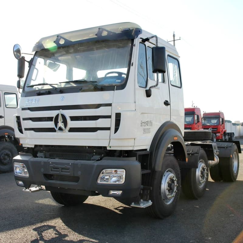 Beiben NG80 Tractor Truck 400HP 6x4 White For Sale , New/Used