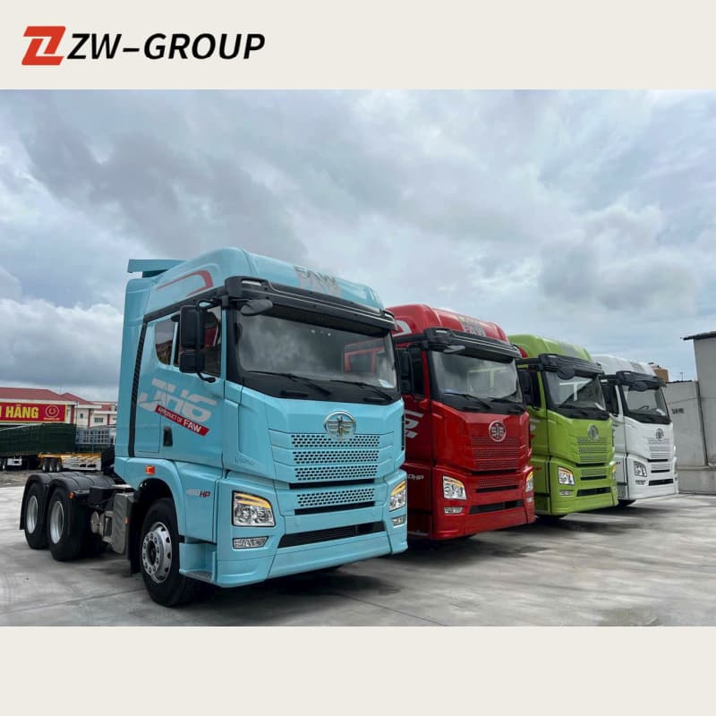 Faw Tractor Truck 520HP 6x4 Multiple Colors For Sale , New/Used
