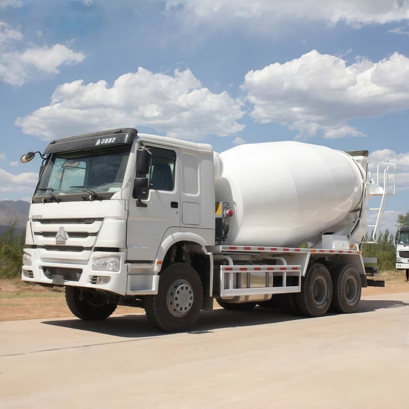 HOWO Concrete Mixer Truck 375HP 6x4 For Sale , New/Used