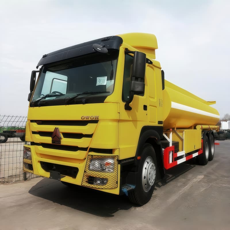 HOWO Fuel Tanker Truck T5G 340HP 371HP 375HP 6x4 8x4 For Sale , New/Used