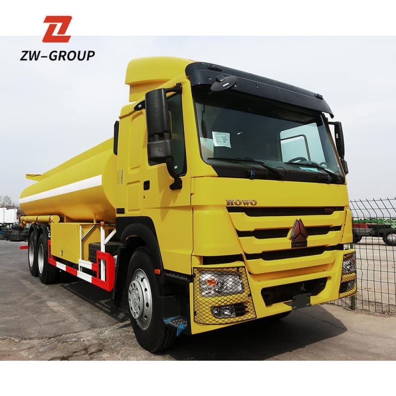 HOWO Fuel Tanker Truck TSG 340HP 371HP 375HP 8x4 For Sale , New/Used