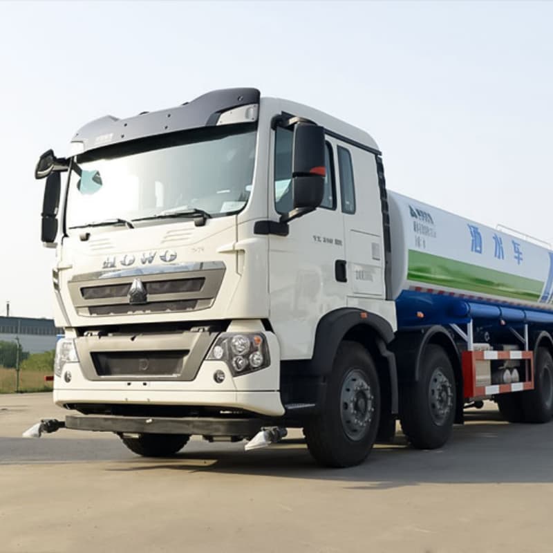 HOWO TX Water Tanker Truck 400HP 440HP 8x4 For Sale , New/Used