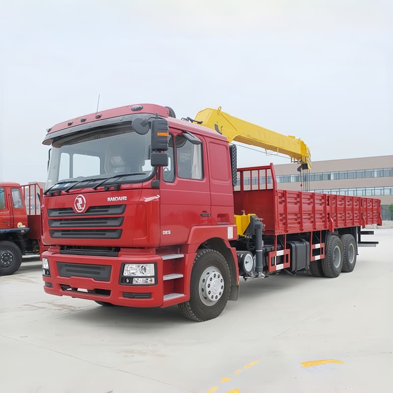 Shacman F3000 Truck Mounted Crane 340HP 6x4 For Sale , New/Used