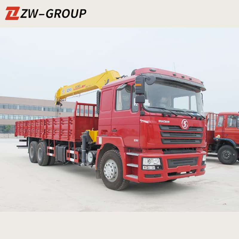 Shacman F3000 Truck Mounted Crane 340HP 6x4 For Sale , New/Used