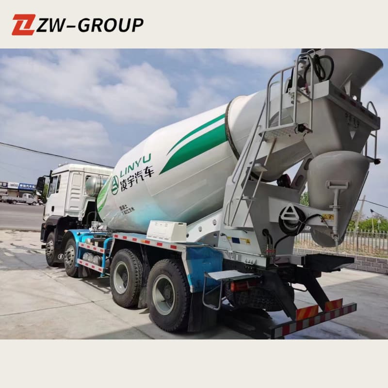 Shacman M3000 Concrete Mixer Truck 340HP 12m3 8x4 For Sale , New/Used