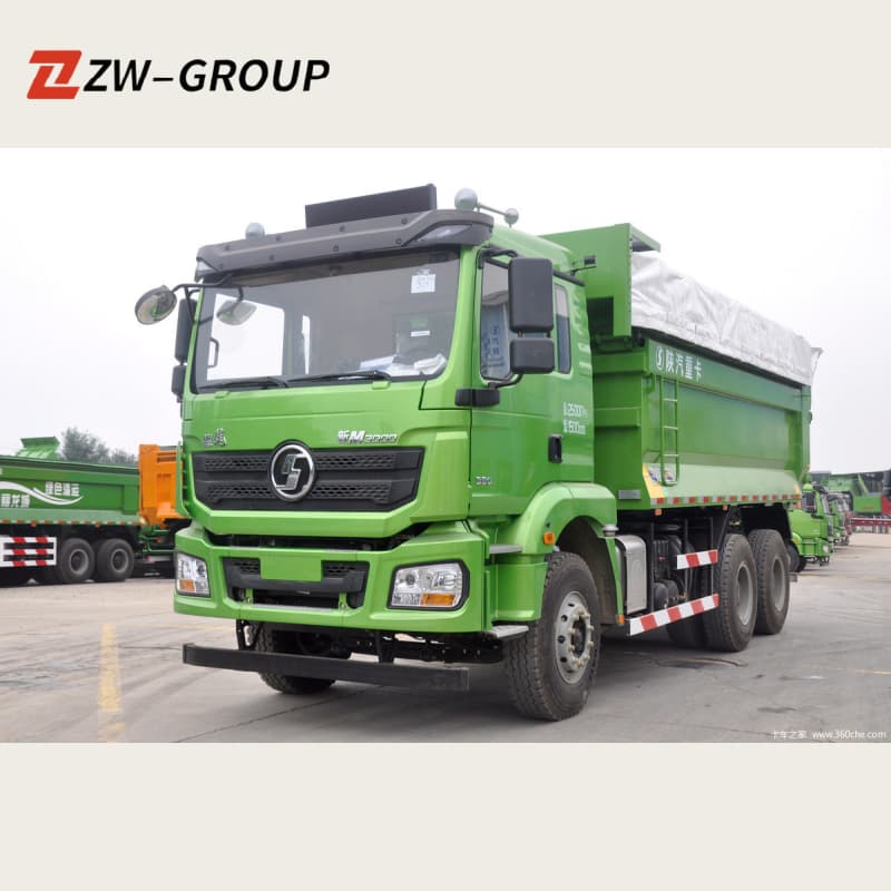 Shacman M3000 Dump Truck 336HP-350HP 15t-18t Green For Sale , New/Used