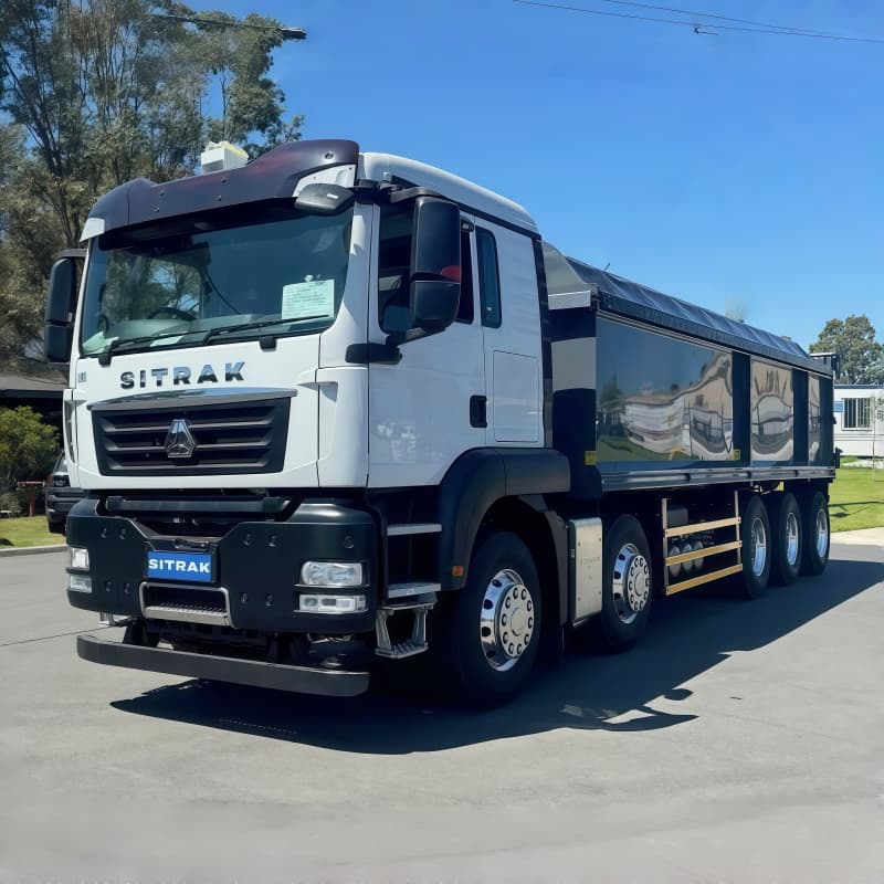Sitrak G7 Dump Truck 540HP 10x4 White For Sale , New/Used