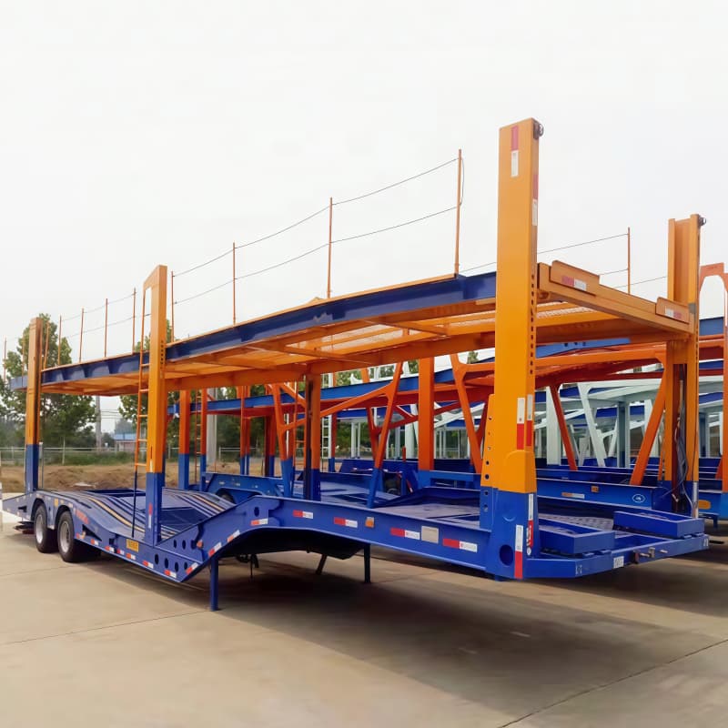 Car Carrier Semi Trailer For 10 Cars 2 Axles Select Color For Sale