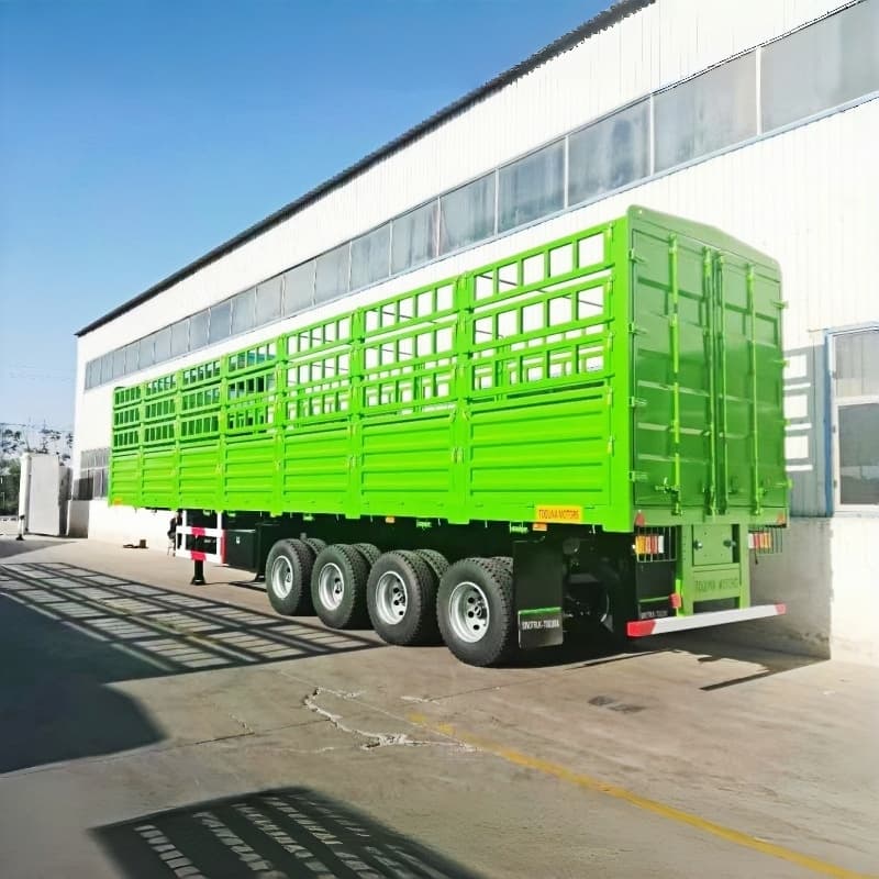 How to Choose the Right Fence Semi Trailer for 60-120 Ton Haulage in Ghana