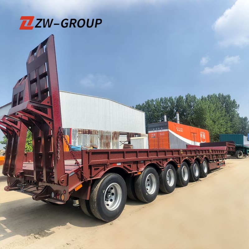 Lowbed Semi Trailer for Nigeria: Complete Technical Guide for Heavy Machinery Transport