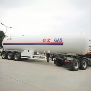 Propane LPG Tanker Trailer Carbon Steel Material 50m³ 29t 3 Axles For Sale