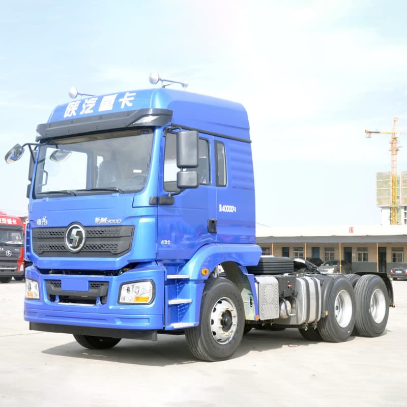 Shacman M3000 Tractor Truck 430HP 6x4 Blue For Sale , New/Used