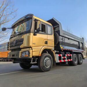 Shacman X3000 Dump Truck 380HP 6x4 5.6m LHD Black-gold For Sale , New/Used