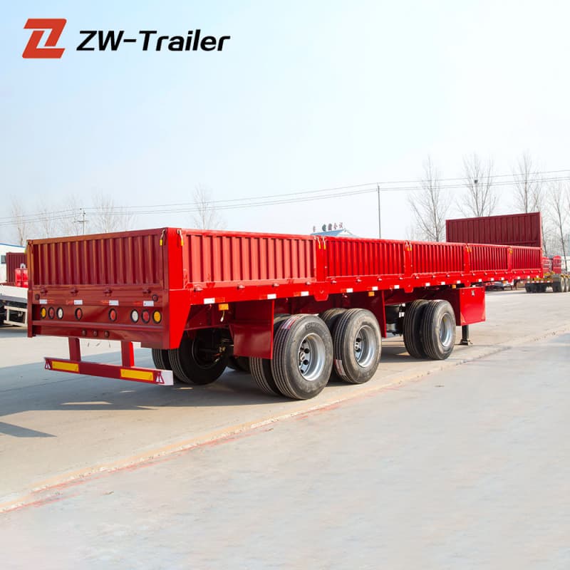 How to Choose the Best Side Wall Semi Trailer for Logistics and Mining Transport in Guinea?