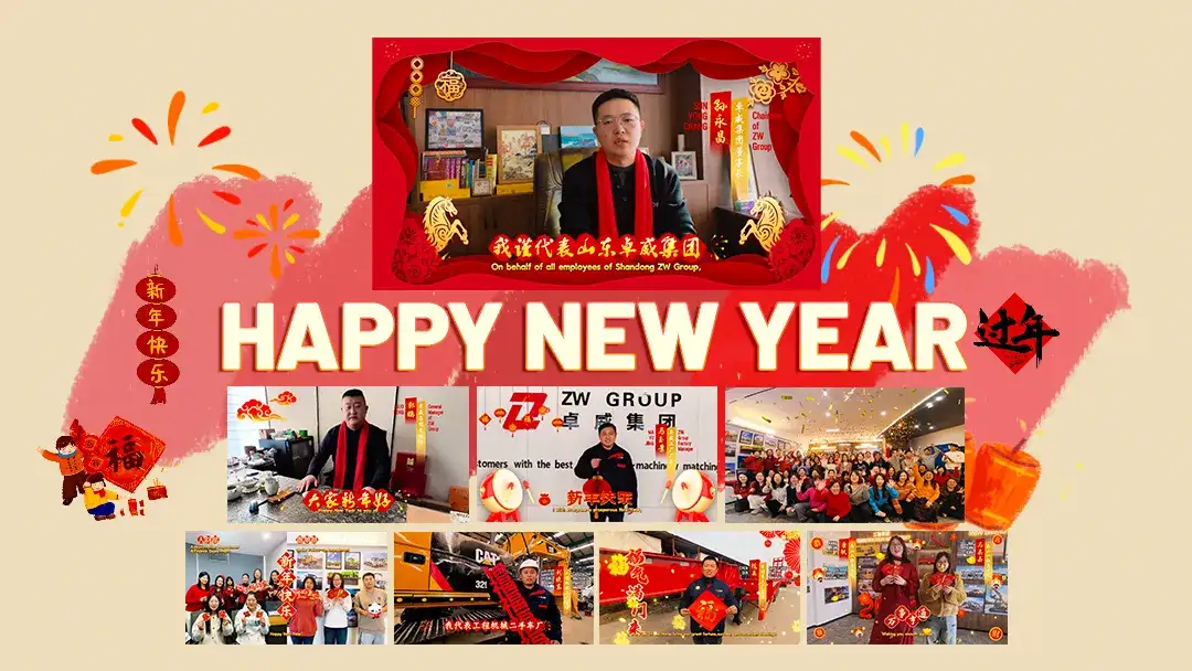 New Year Wishes to ZW Group from Customers Around the World