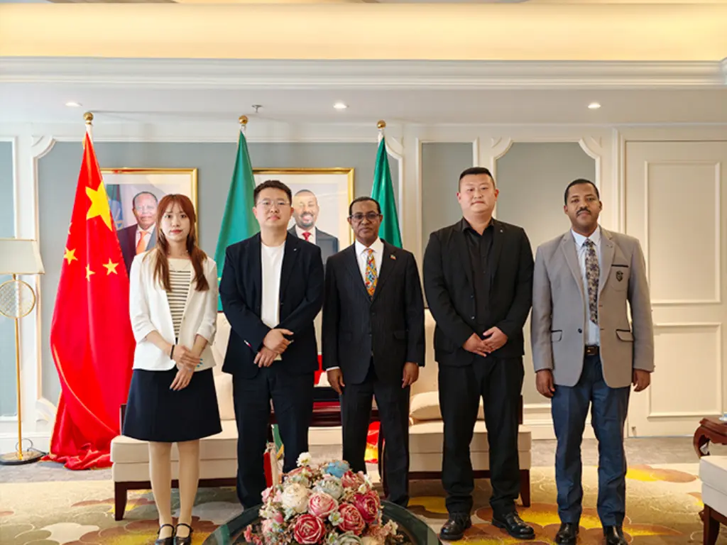 ZW Group and Ethiopian Ambassador Convene in Beijing to Forge Strategic Infrastructure and Transport Partnership