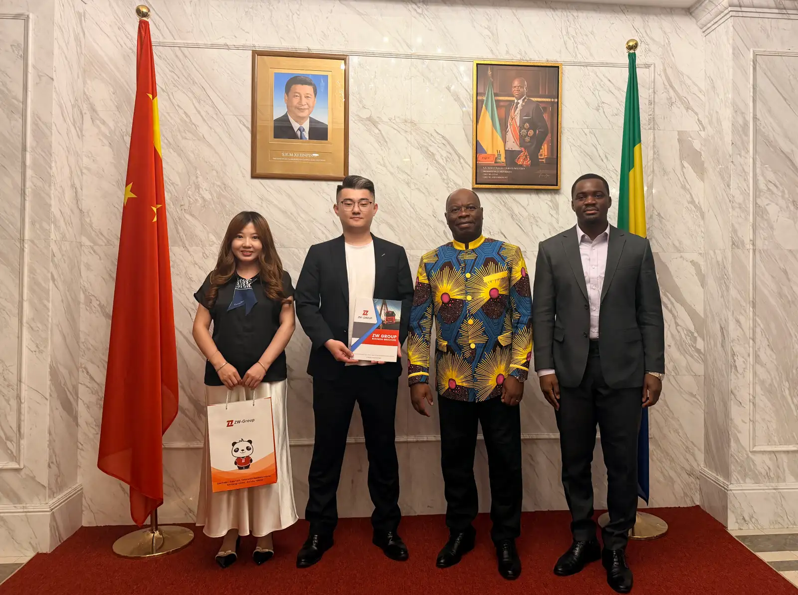 Heavy Trucks in Gabon: How ZW GROUP Powers African Infrastructure with Premium HOWO & SHACMAN Fleets