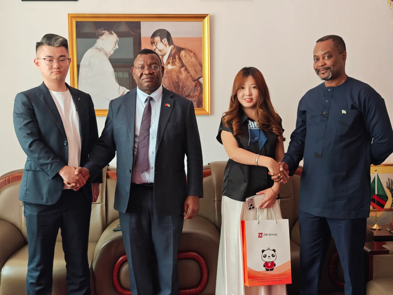 ZW Group Meets Kenyan Ambassador Willy Bett to Empower Kenya’s Infrastructure and Transportation Growth